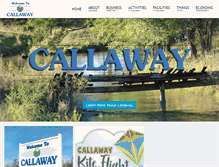 Tablet Screenshot of callaway-ne.com